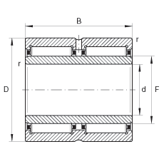 Vòng bi đũa VKBA5411 SKF