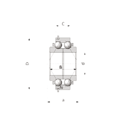 Vòng bi cầu tiếp xúc 35BVV07X-6 NACHI