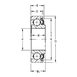 Vòng bi 211KL Timken