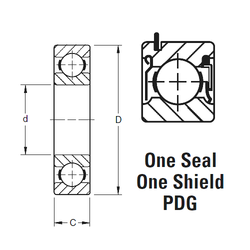 Vòng bi 211NPDG Timken