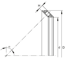 Vòng bi 128WI Timken