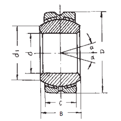 Khớp nối xuyên tâm GEBK18S FBJ