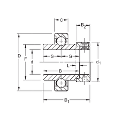 Vòng bi SM1208K Timken