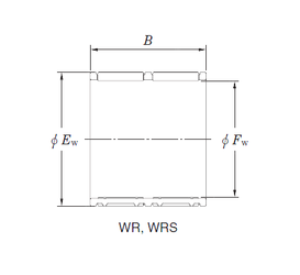 Vòng bi kim WRS273124A KOYO